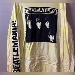 Beatles Yellow Long Sleeve Shirt